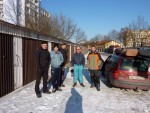 Nasa vyprava pred garazou